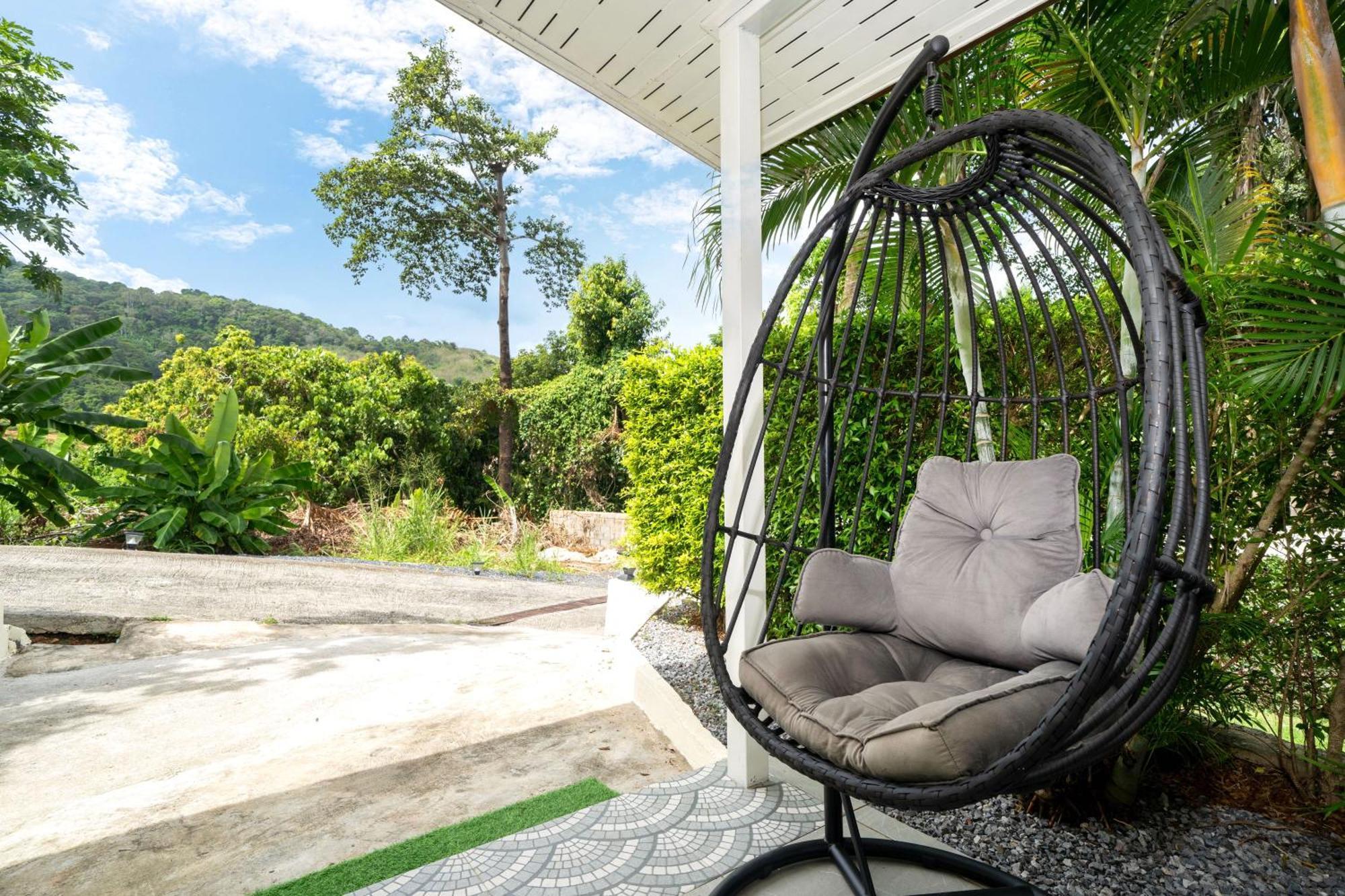 Oxavia Garden Oasis In Nai Harn - Your Private Tropical Garden With 3 Cabins And Jacuzzi Rawai Zewnętrze zdjęcie