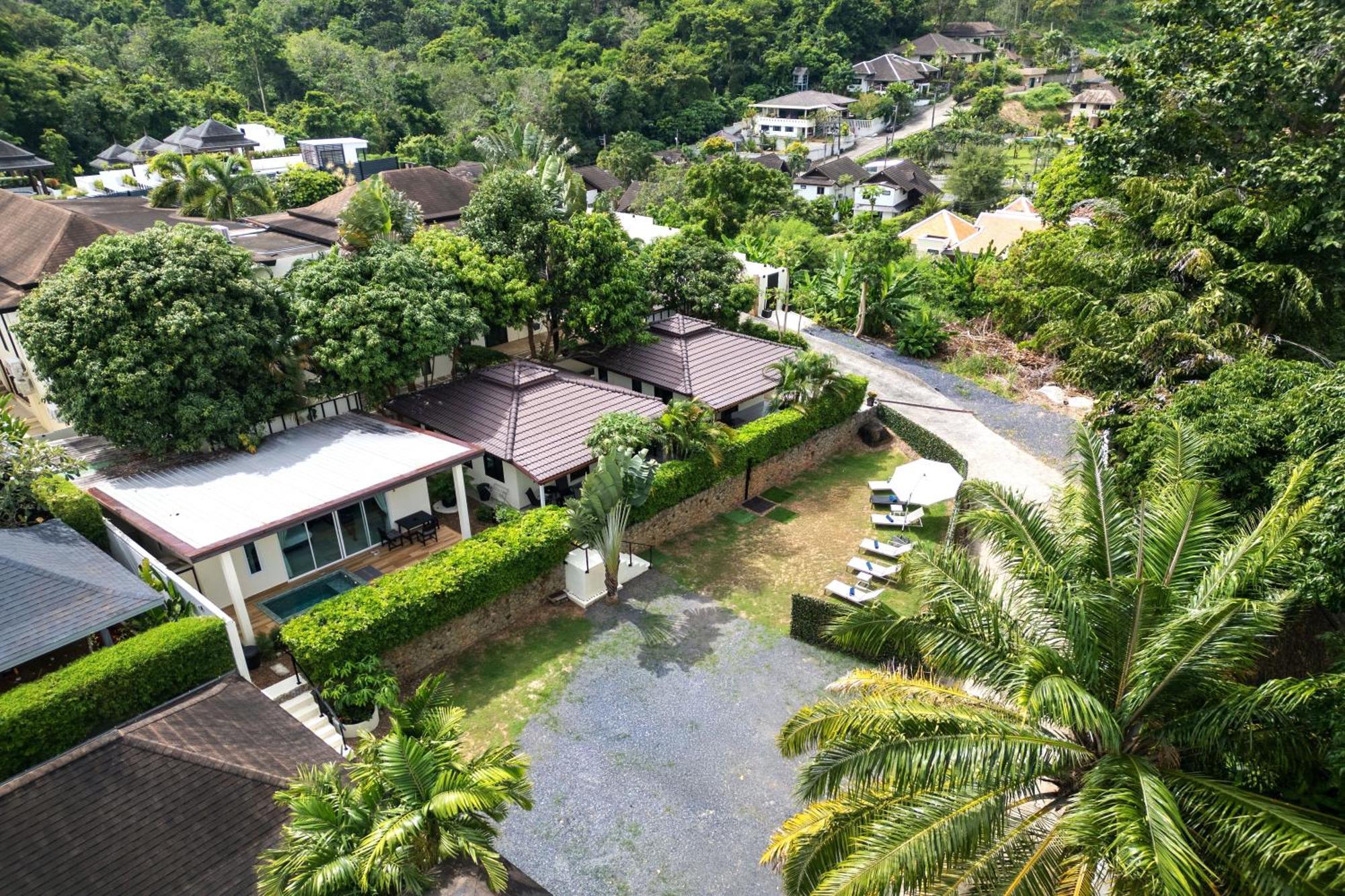 Oxavia Garden Oasis In Nai Harn - Your Private Tropical Garden With 3 Cabins And Jacuzzi Rawai Zewnętrze zdjęcie